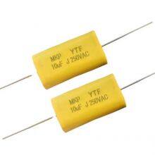 Spot CBB20 Axial Ultrasonic Mask Machine Capacitor 250V106J 10UF 106J250V High Voltage Capacitor