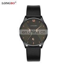 LONGBO 7315 Unisex Men Women Cheap Simple Watches Analog Quartz Leather Strap Couple Wrist Watch thumbnail-3