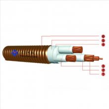 Inorganic Mineral Insulated Copper Sheathed Flexible Fireproof Cable 0.6/1kV,Type RTTW thumbnail-1