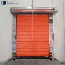 Thermal Insulated High Speed Overhead PVC Curtain Freezer Door Roll up High Speed Door for Cold Storage thumbnail-1