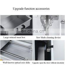 Automatic HX-S400 Vertical Meat Cutter Machine for Cutting Meat and Vegetable thumbnail-4