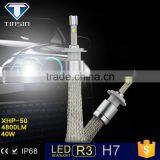 High Power 80w 9600lm Led Car Headlight Auto Light h7 Led Headlight Bulb thumbnail-5