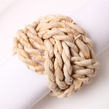 Manufacturers Wholesale Grass Napkin Ring Straw Woven Ring Western Restaurant Napkin Cloth Ring thumbnail-2