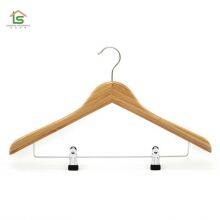 Eco-Friendly Natural Cloth Bamboo Hanger Bamboo Trousers Hanger thumbnail-2