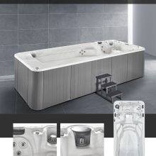 Outdoor Swim Spa Whirlpool Massage Spa Pool,Endless Large Pool Spas thumbnail-4