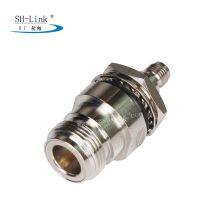 N Turn SMA Series RF adapter 50 ohm female connector Turn female connector waterproof NSMA-50KKY-4