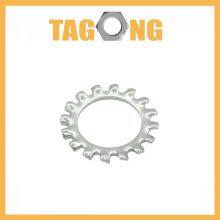 Industrial 304 Stainless Steel Flat Lock Washers With DIN Standard External Teeth Zinc Finish Carbon Steel Plastic thumbnail-3