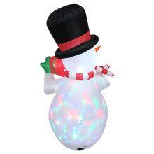 Snowman Inflatable With Holiday Yard Inflatable – Perfect for Christmas Decor thumbnail-4