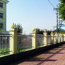 Modular Wrought Iron Fence Hot Dipped Galvanized for Commercial and Industrial Use thumbnail-3