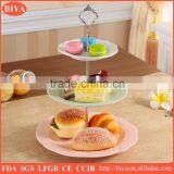 fashion 3 tier cake stand, wedding cake stand,ceramic cake stand