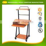 Custom-made Cheap Best Western Style Small Moving Computer Desk