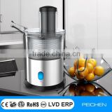Stainless steel big mouth Silent juicer extractor with 100% copper induction motor