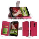 For LG G2 Verizon VS980 Cell Phoner Stand Leather Case With Wallet Design