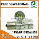 30W 600LM Super Bright Car LED Bulb 1156 BA15S CR 30W Turn Signal Light thumbnail-1