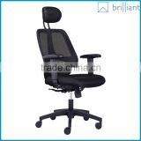 890A Ergo Value Mesh Medium Back industrial Task Chair ergonomic swivel office Chair with headrest