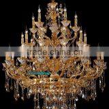 Modern Large Big Crystal Chandelier Pendant Lamp Light Lighting for Hotel Home Decoration CZ5122/18+9+6 thumbnail-1