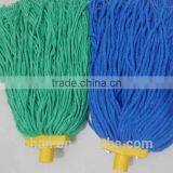 Cotton Wet Mop, 5" Headband, Blue Green thumbnail-5