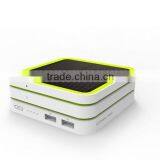 Multifunction Stackable Power Bank With Solar Panel, Wireless Panel, Fan Model thumbnail-5