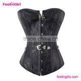 Fancy Overbust Steampunk Corset Waist Trainers thumbnail-1
