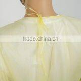 ZR-IG011 Level 2, 3Ply SMS, Full Back, Tape Tab Neck, Waist Tie, Elastic Cuff, Overlocking Seam Medical Isolation Gown thumbnail-4