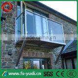 Exterior Decorative Stainless Steel Glass Balcony Railing Designs thumbnail-5