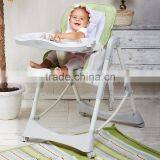 Baby High Chair Adjustable Highchair With Extra Dinner Tray thumbnail-1