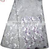 CL8468-6 New Coming High Quality White Organza Lace Soft Material New Design Nice Pattern for Making Parry Dress thumbnail-1