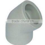 White PPR 45Deg Elbow/PPR Pipe Fitting