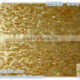 Brick Yellow Mother of Pearl Mosaic Gold Shell Mosaic Wall Tile thumbnail-3