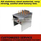 Four Burners Stainless Steel Vertical Gas Pasta Cooker thumbnail-2