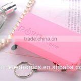 Factory Price Promotional Give Away Gift 5200mAh Lithium Ion Battery Key Chain Power Bank