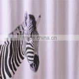 Custom Printed Plastic Shower Curtain Horse Shower Curtains thumbnail-2