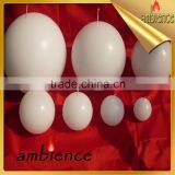 Ball Shaped Candle Praffin Wax Religious White Candle Home Decoractio Gift thumbnail-1