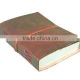 Printed Dragon Design Leather Embossed Journal Handmade Diary thumbnail-3