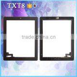 Original quality repair broken touch glass digitizer for ipad 2 ship by DHL or UPS