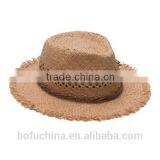 2016 New Products Cheap Wholesale Raffia Straw Hats For Men Quality Choice thumbnail-1