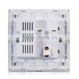 New Arrival Wallpad Gold PC110~250V Electrical Universal Wall Socket With Switch Usb Charger Port USB Power Wall Light Socket Quality Choice thumbnail-3