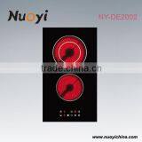 Built-in Cheap Electric Ceramic Hob/ 2 Burners Electric Cooktop/ Induction Cooktop