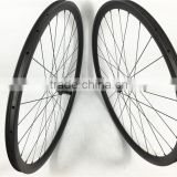 28H/28H Carbon fiber wheels 30mmx25mm clincher carbon bicycle wheel DT 350 and Sapim cx-ray 18 months warranty