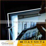 LED Illuminated Window Dispay Edge Lit Frame Acrylic Crystal Edge Lit LED Poster Frame thumbnail-4