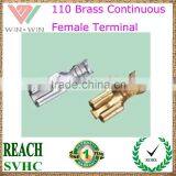 110 Brass Continuous Female Terminal thumbnail-1