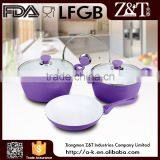 Aluminum Ceramic Non Stick Kitchenware With Glass Lid thumbnail-1