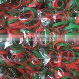 Promotional Customized Double Interlock Silicone Bracelet Wristband Band thumbnail-3