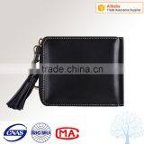 Japanese Fancy Cat Short Style Cute Wallet in Black Color thumbnail-2