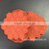 Food Certification Bee Honeycomb Hut Re-useable Silicone Cake Mold Muffin Cupcake Chocolate Mold Cake Pan thumbnail-2