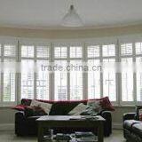 2015 Hot Sale Woodlike Window Shades,louver Blinds, Plastic Bay Window Blinds