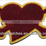 Wholesale Heart Uniform Chenille Patches thumbnail-1