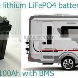 Toy haulers LiFePO4 Battery 12V125AH TB12125F