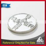 China Supplier Cheap Silver Embossed Shopping Cart Euro Token thumbnail-1