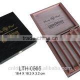 Small Wooden Cigar Gift Box Cigarette Package Gift Box thumbnail-1